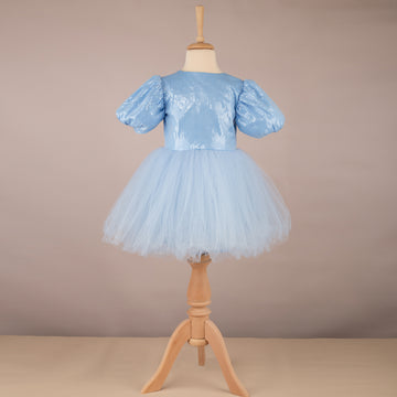 Blue Dream Kız Çocuk Elbisesi