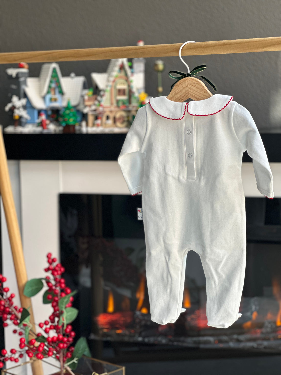 Kokina Nakışlı Organik Erkek Tulum